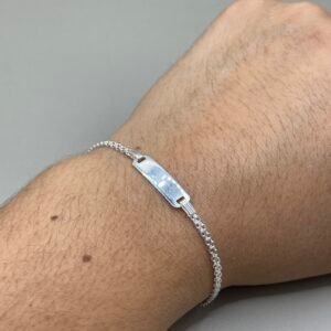 Pulsera Chinesca Con Placa - Ref. 451