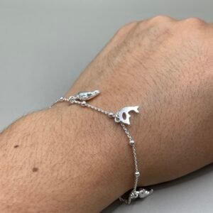 Pulsera Dijes Delfín - Ref. 448