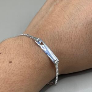 Pulsera Escalera Con Placa - Ref. 1093