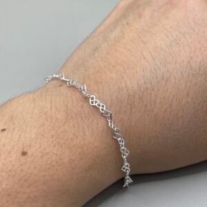 Pulsera Eslabón Corazón - Ref. 1094