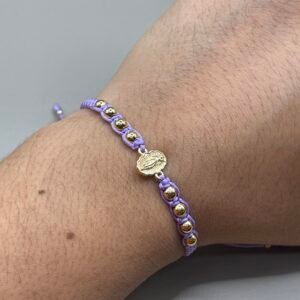 Pulsera Tejida Virgen Guadalupe - Ref. 1082