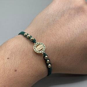 Pulsera Tejida Virgen Guadalupe - Ref. 1078