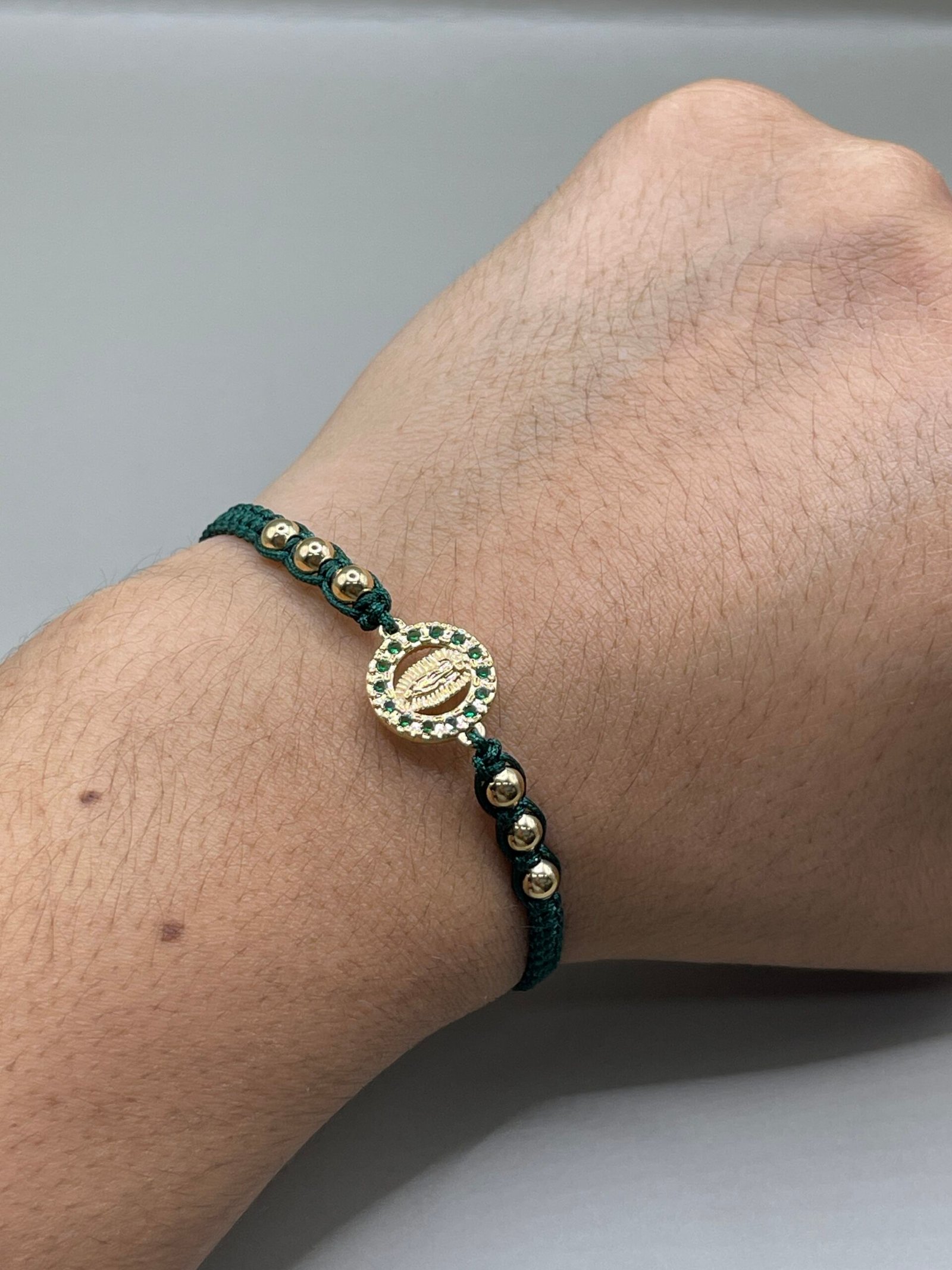 Pulsera Tejida Virgen Guadalupe - Ref. 1078