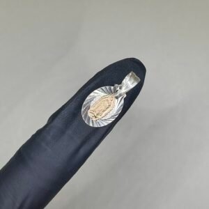 Dije Virgen Guadalupe Oro Plata - Ref. 536